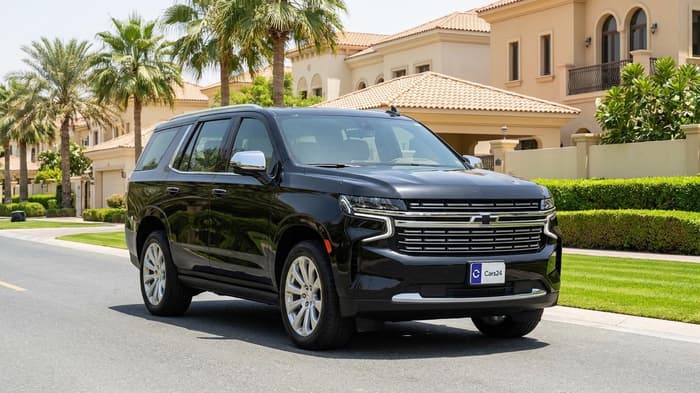 2023 CHEVROLET TAHOE-Right Front Diagonal (45- Degree) View