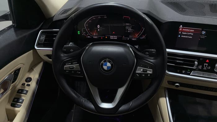 2021 BMW 320I-Steering Wheel Close-up